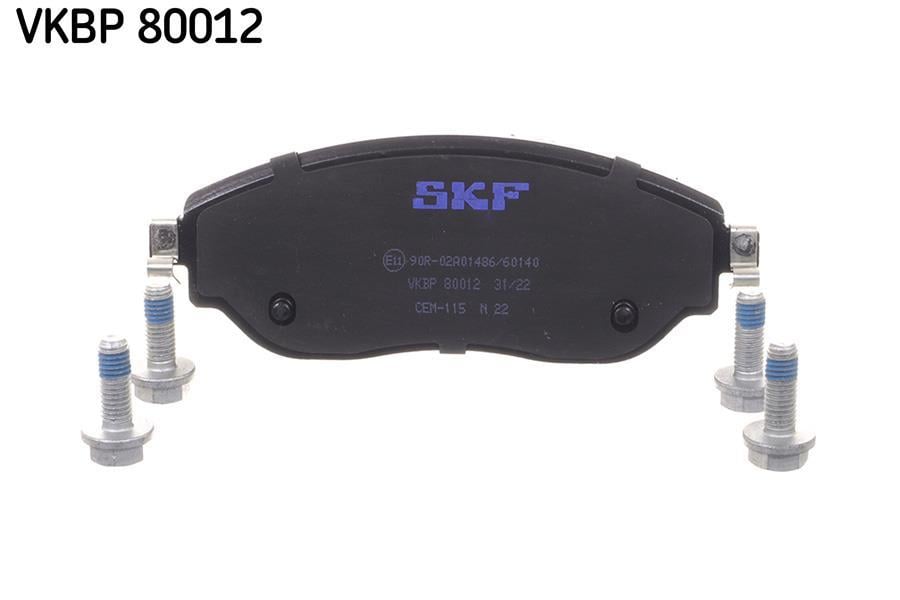 Jogo de 4 pastilhas de travão SKF ref. VKBP 80012